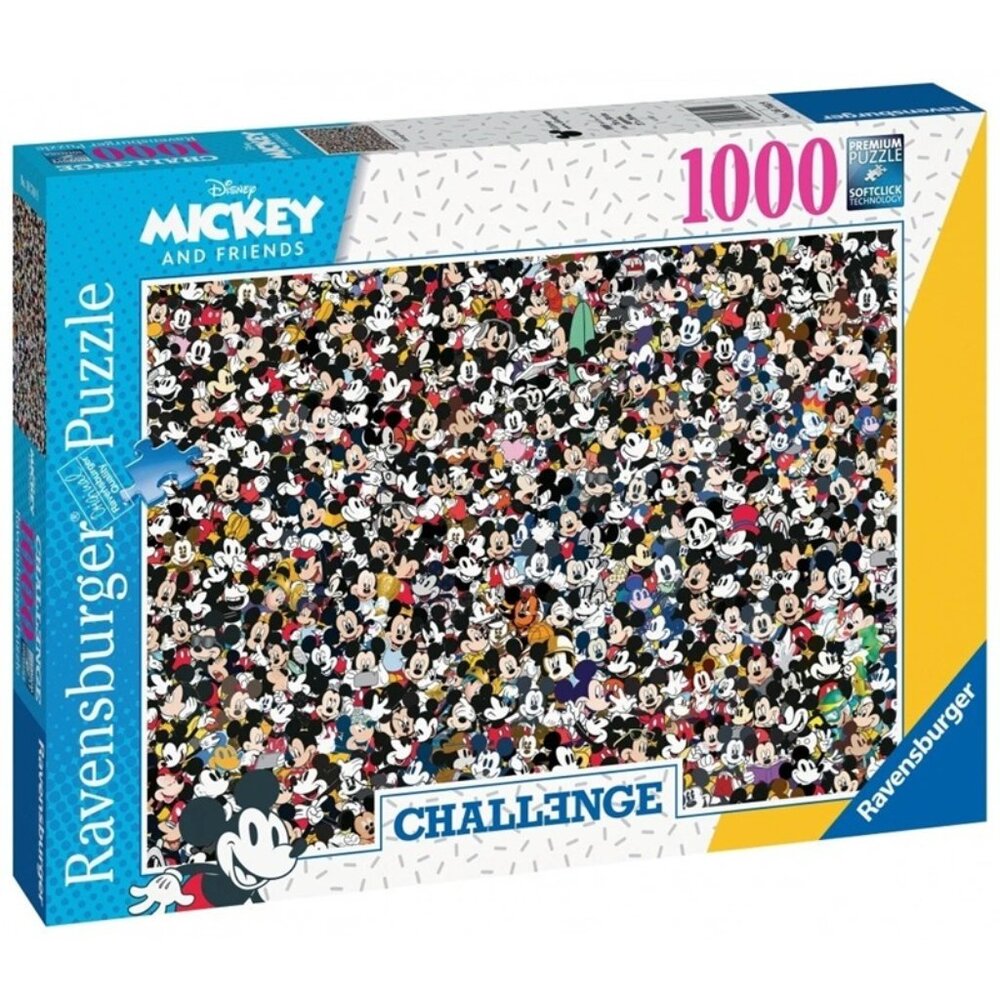 3/$118❤️Ravensburger Disney CHALLENGE MICKEY puzzle Mickey Mouse Montage Madness